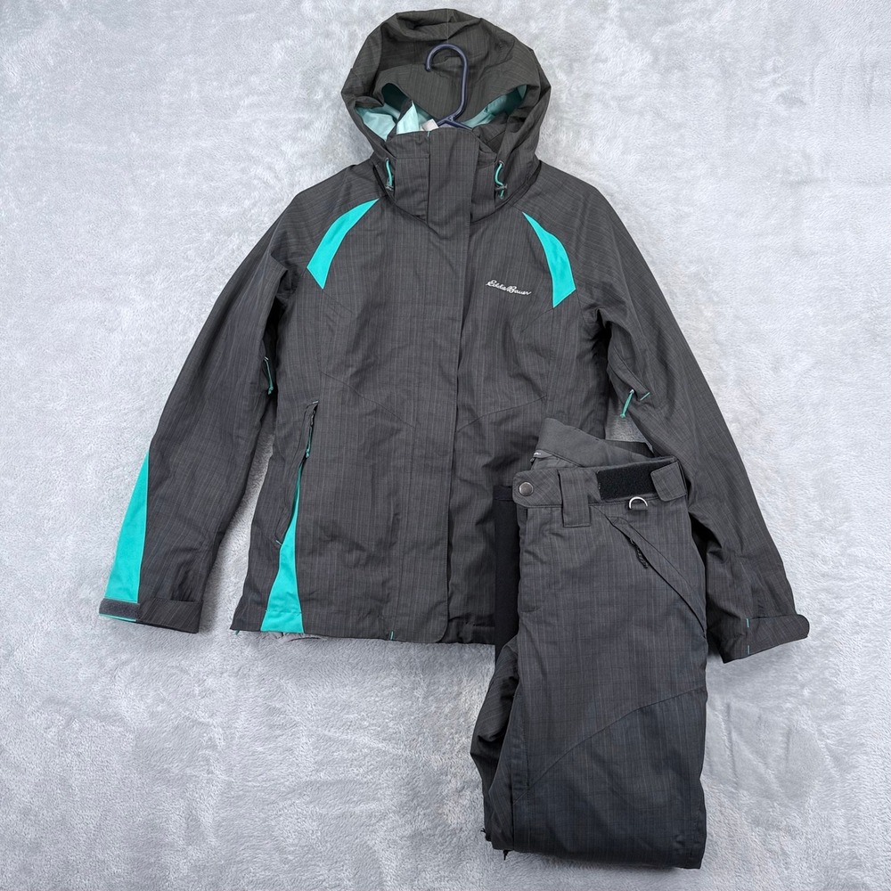 Eddie Bauer WeatherEdge Plus 3-in-1 Ski Jacket Medium Snow Pants Small Women